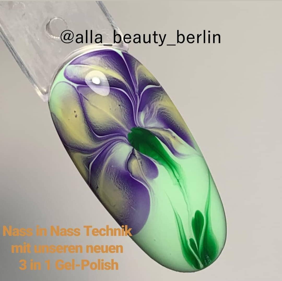 Aquarell Gel für Nass in Nass Technik