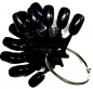 Preview: 50tips Nail Color Farbdisplay. 10 Crown Black
