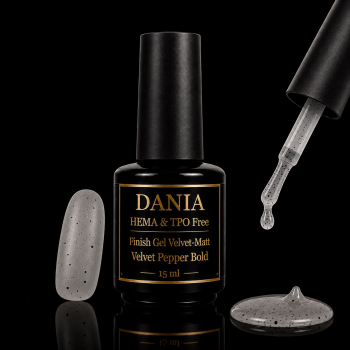 Velvet Pepper Bold – Matte No Wipe Top Coat 15ml
