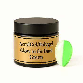 Acrylgel/Polygel Glow in the Dark Green