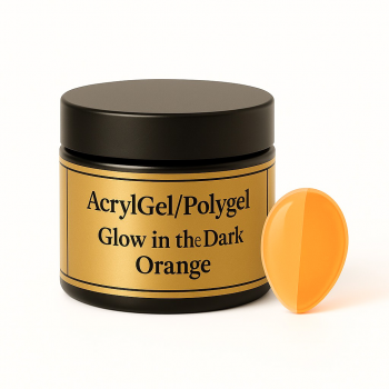 Acrylgel/Polygel Glow in the Dark Orange