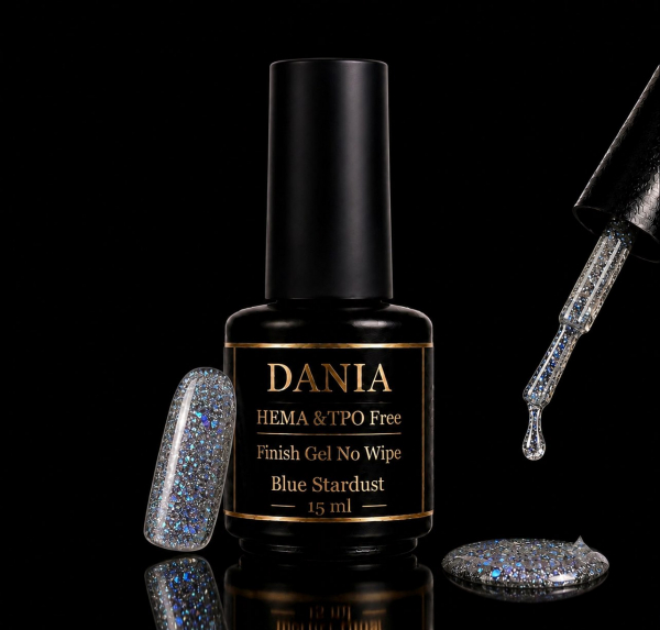 Blue Stardust – Finish Gel No Wipe 15ml