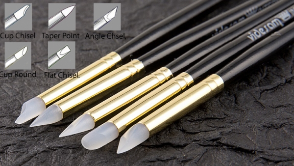 5-teiliges High-Tec Silikon Pinsel Set 5-teiliges High-Tec Silikon Pinsel Set