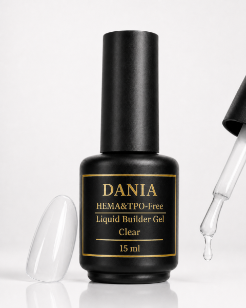 DANIA HEMA- & TPO-Free Liquid Builder Gel Clear 15 m