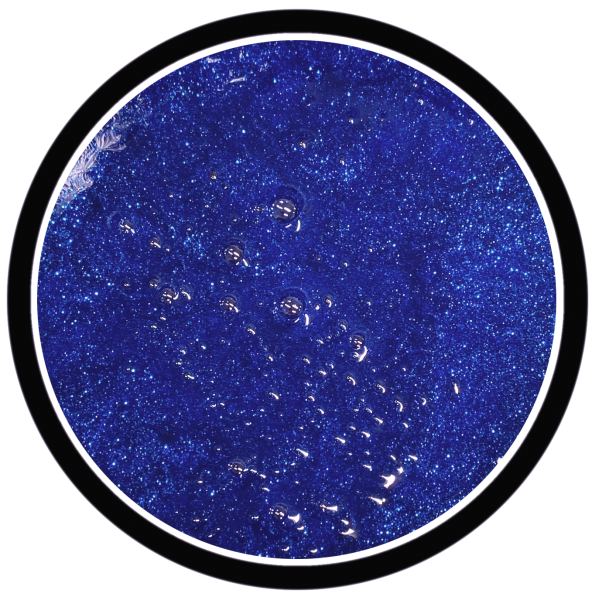 Polygel/Acrylgel Glitzer Blau
