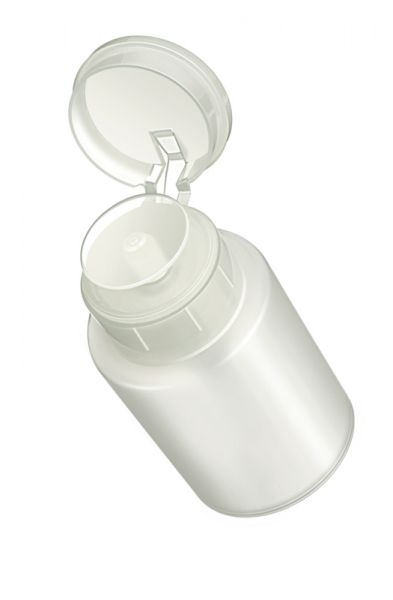 Dispenser leer 300ml Weiß-Transparent Dispenser leer 300ml Weiß-Transparent