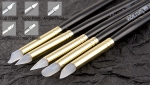 5-teiliges High-Tec Silikon Pinsel Set